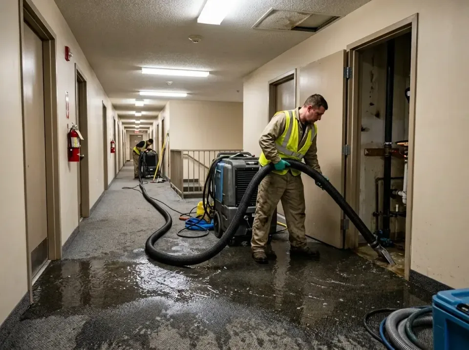 multi-unit-apartment-hallway-f-005 — frequently asked questions, Emergency Burst Pipe Water Extraction & Removal in Ceres, CA